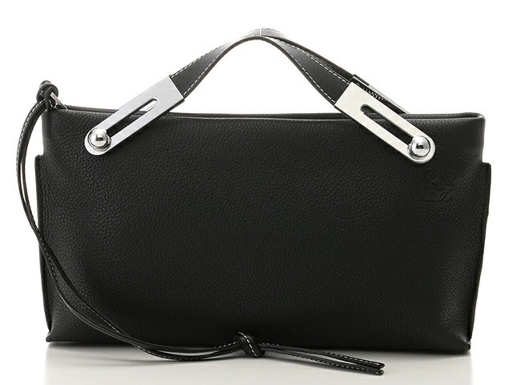 Loewe Missy Shoulder Bag Calfskin Black